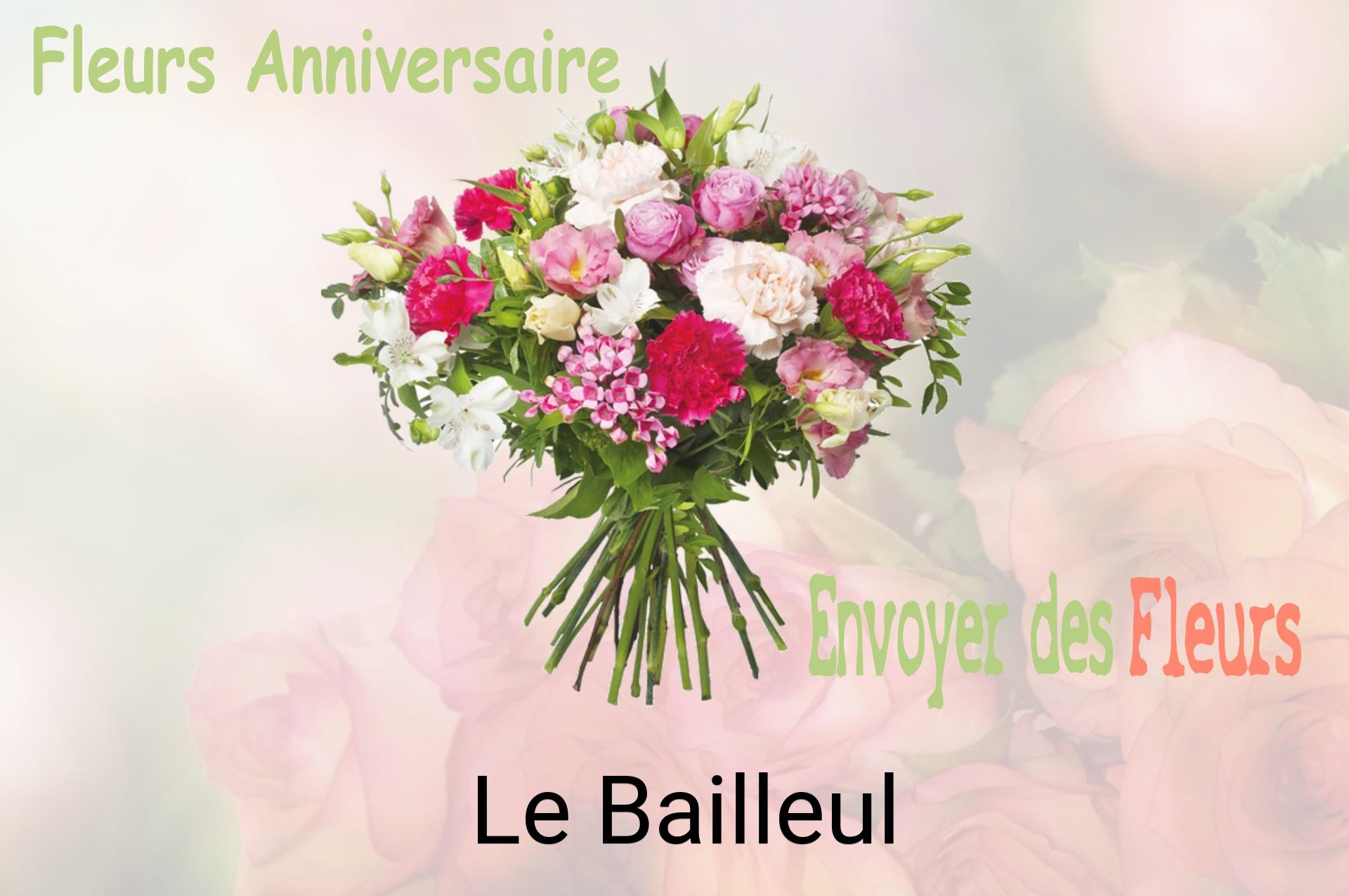 Bouquet de fleurs d’anniversaire livré à Le Bailleul